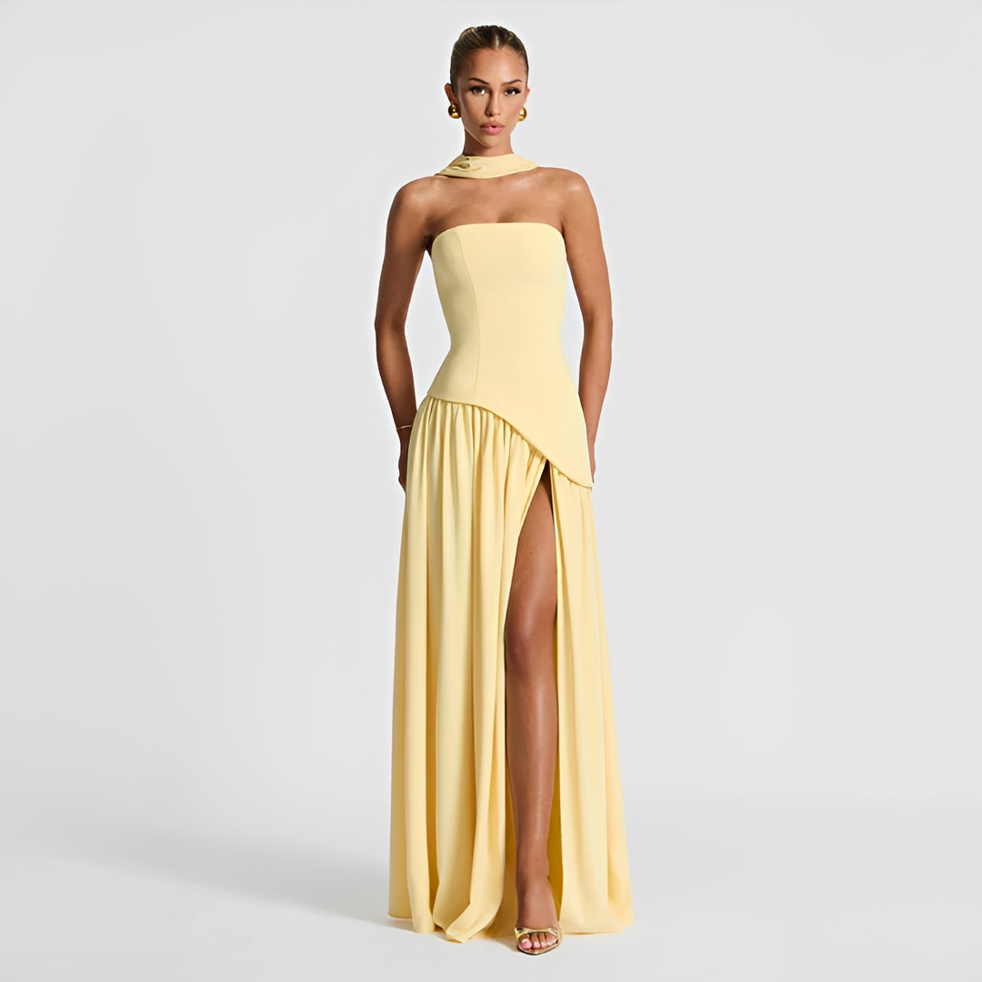 Beatrix - Stylish strapless dress for women