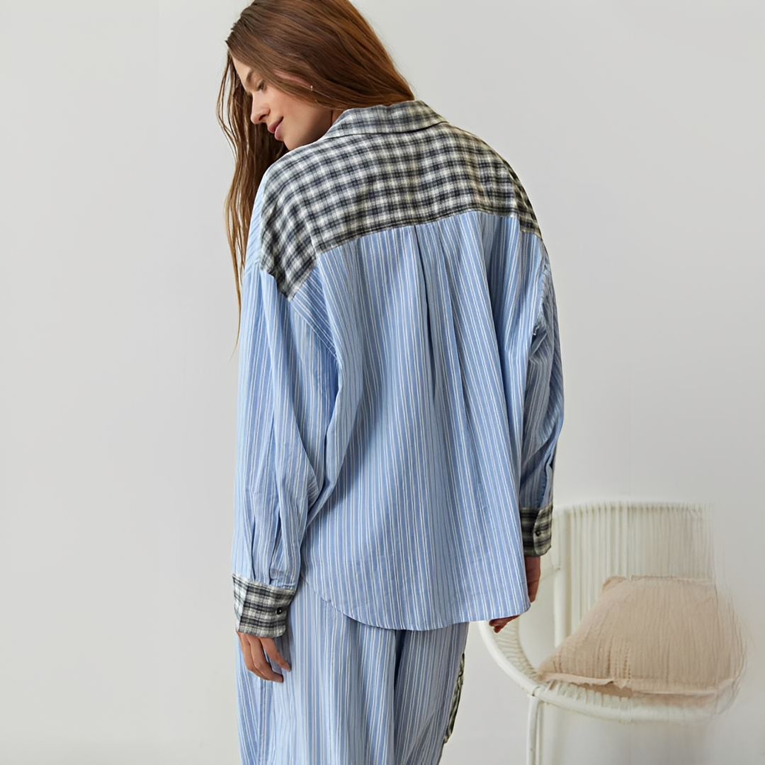 Elena - Chic two-piece sleepwear set