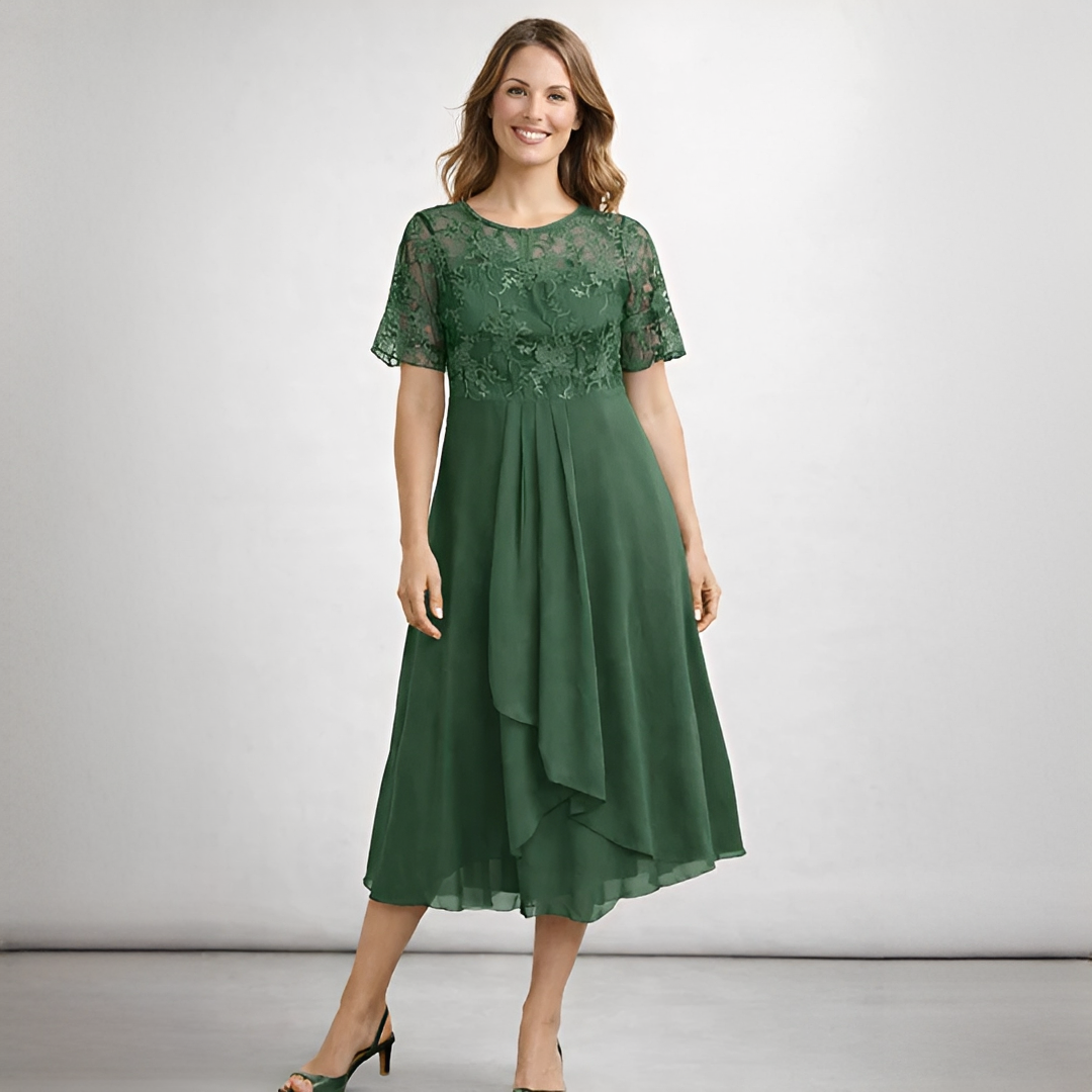 Floraine - Elegant women's dress
