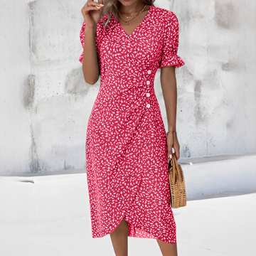Addyson - Stylish Flowing Mini Dress