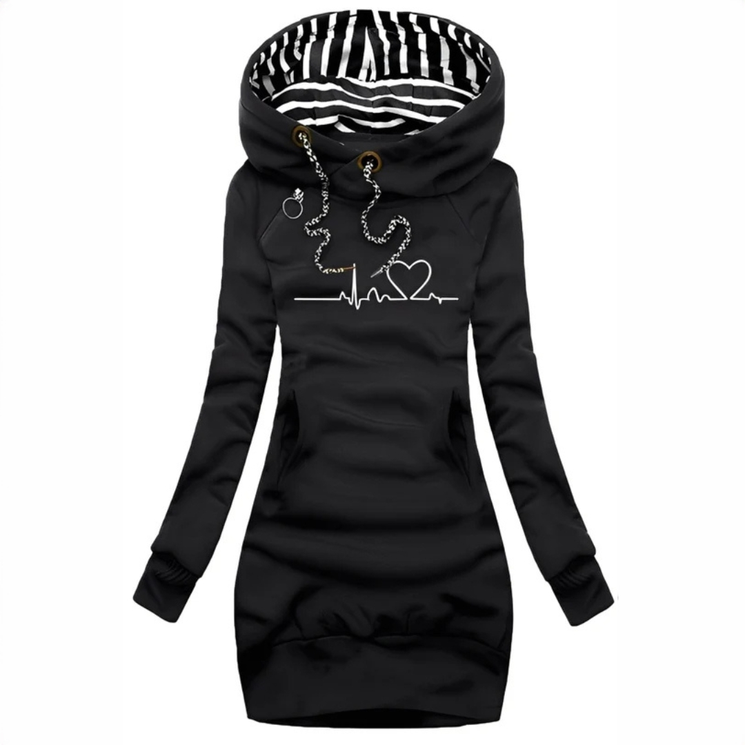 Jaidyn - Fashionable hooded dress