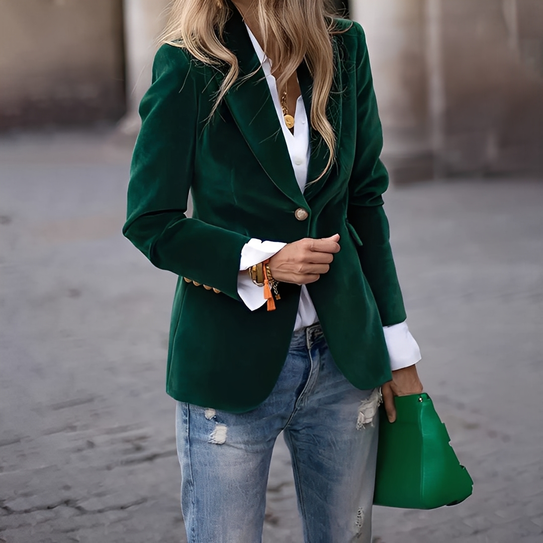Lyliane - Casual women's jacket with buttons