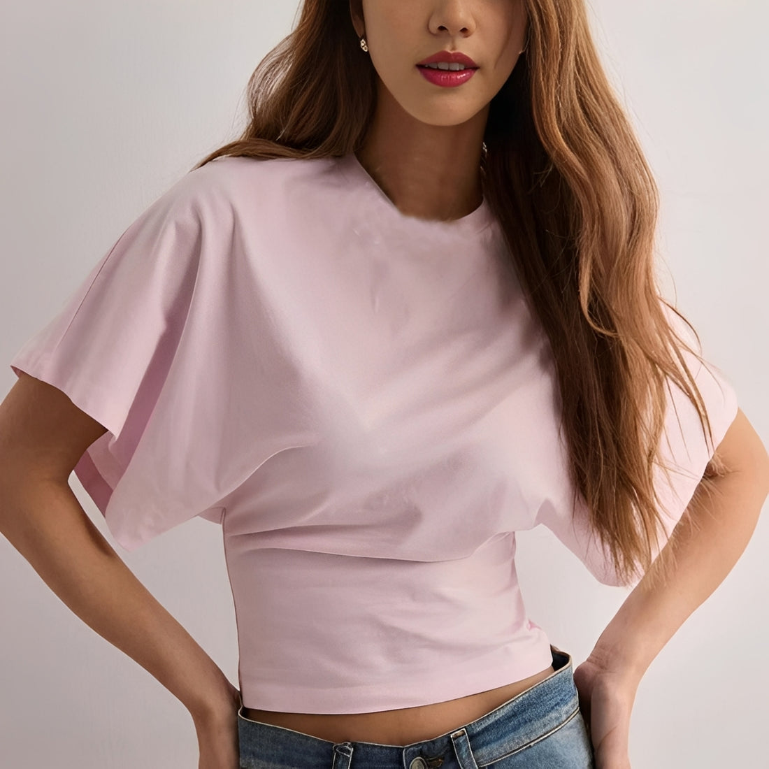 Maggy - Stylish T-shirt with Loose Sleeves