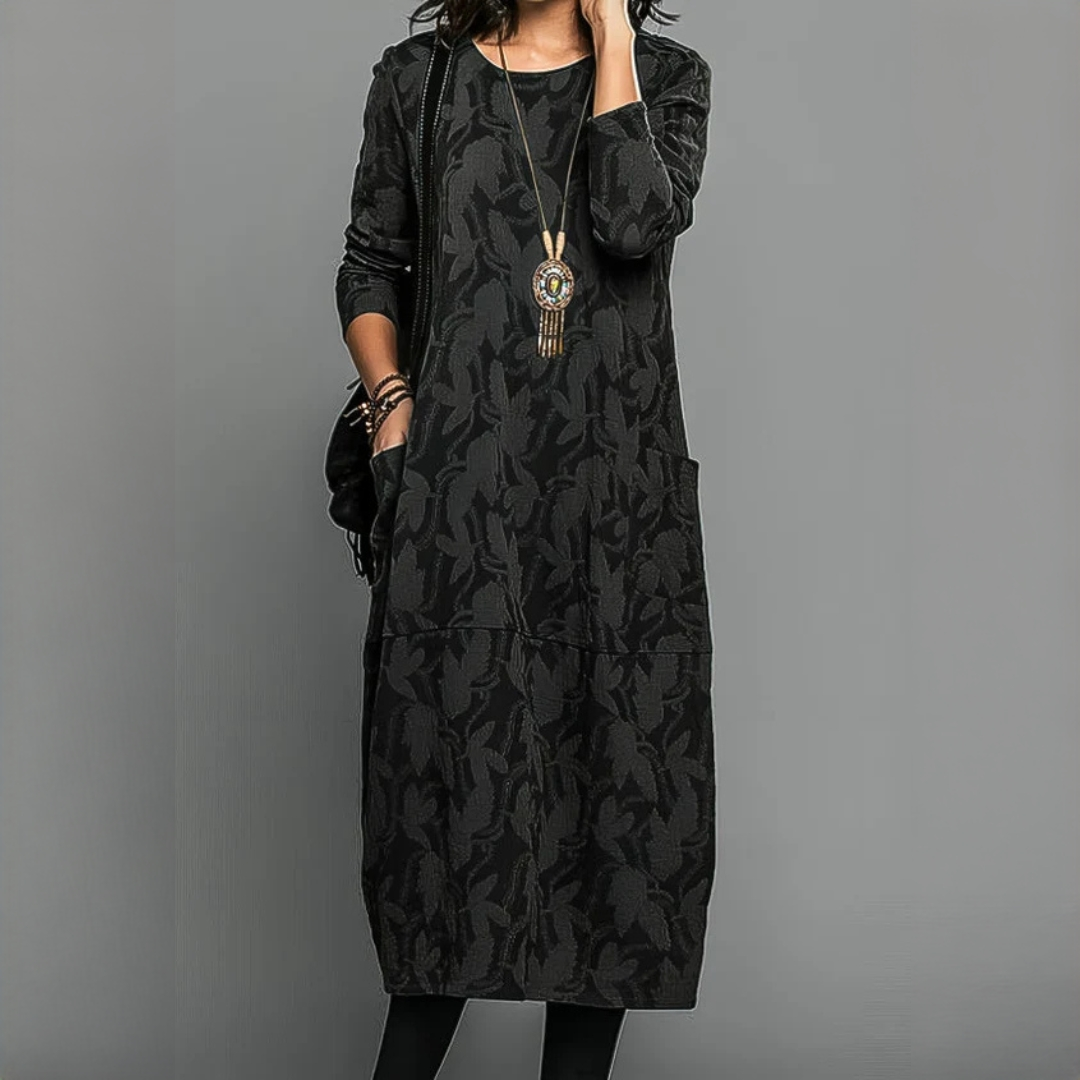 Alisha - Elegant Long Sleeve Dress