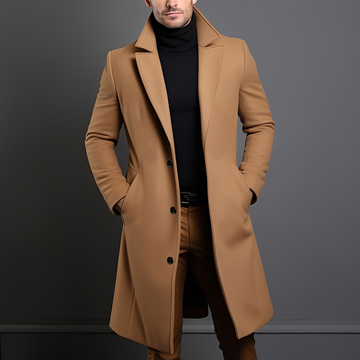 Kévin - Classic and warm coat in extra length