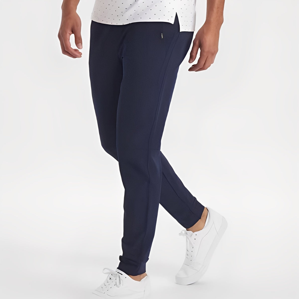 Willard - Elastic pants in slim-fit cut