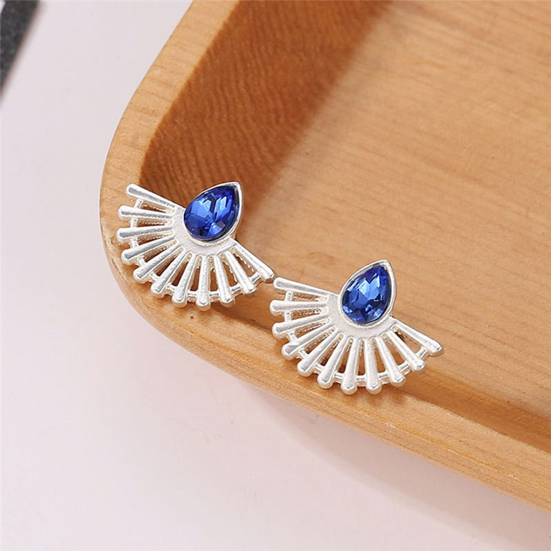 Art Deco Fan Earrings - Bohemian Earrings