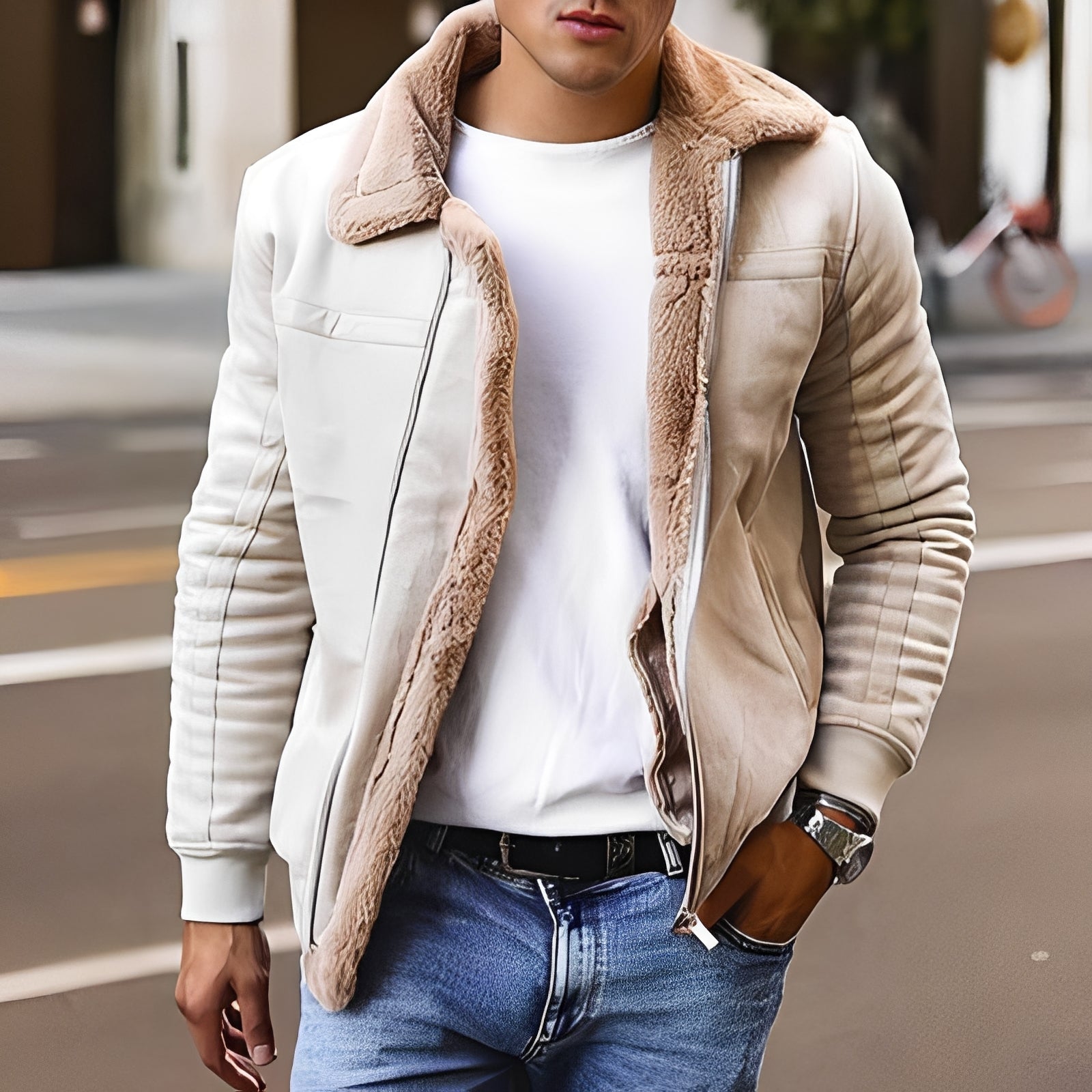 Josh - Thick, Warm Jacket for Men