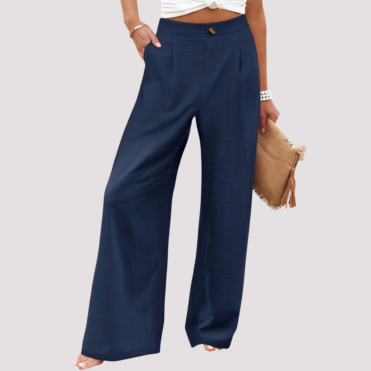 Helen - Casual wide-leg pants for women