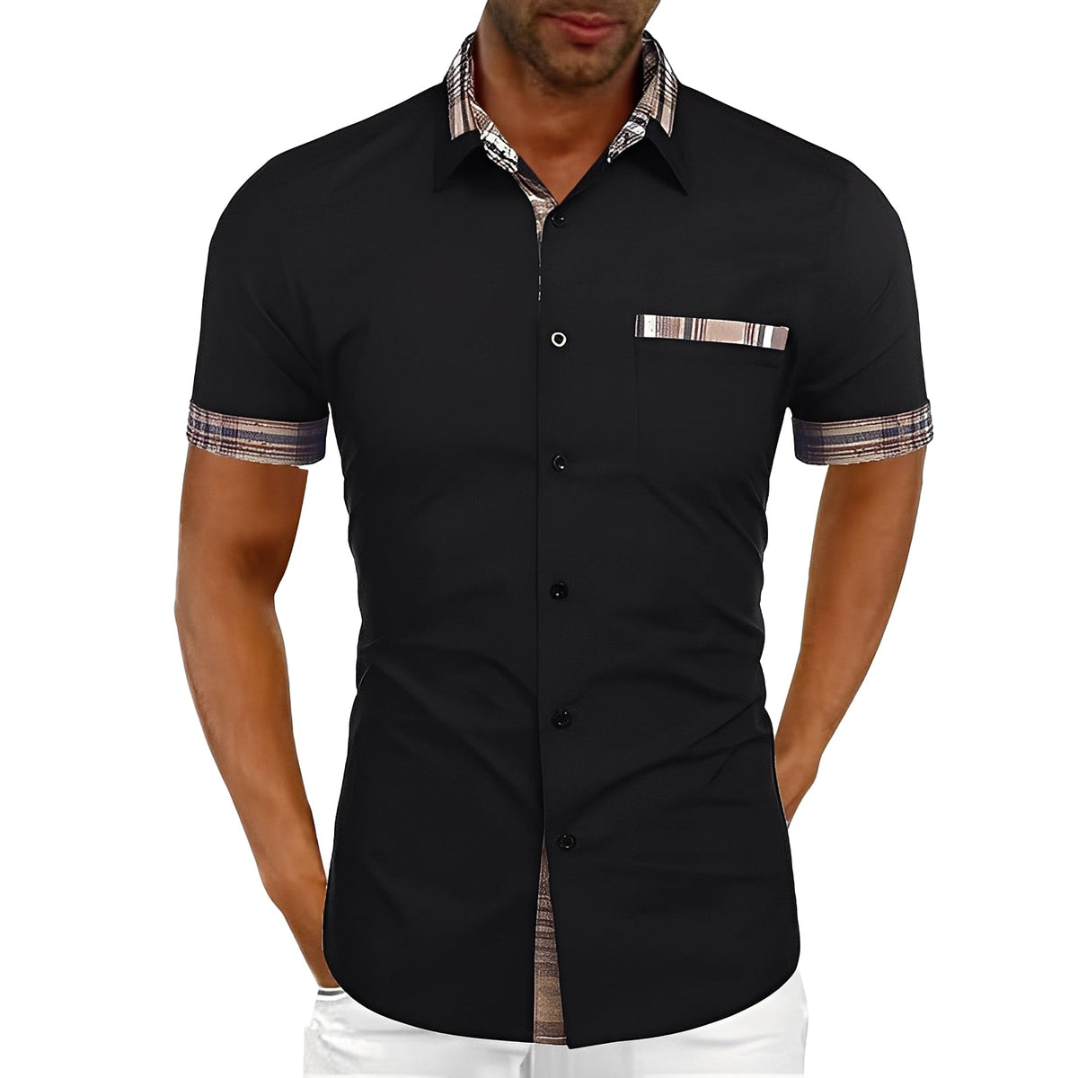 Marvin - Men's Casual Short Sleeve Shirt