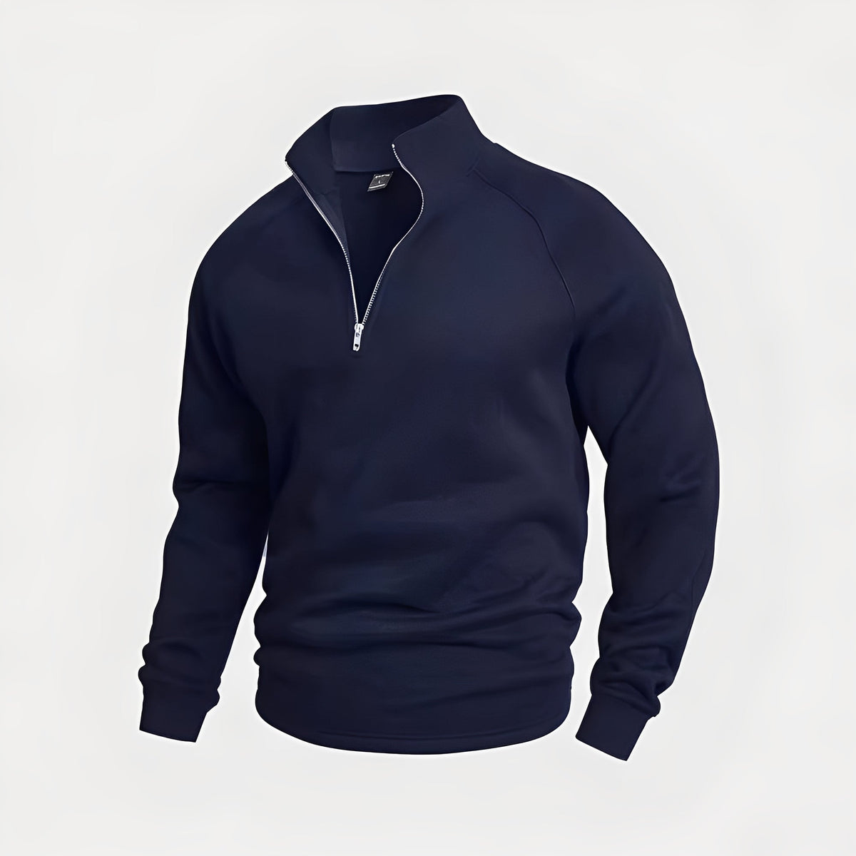 Wiley - Comfortable men's zip-up sweater