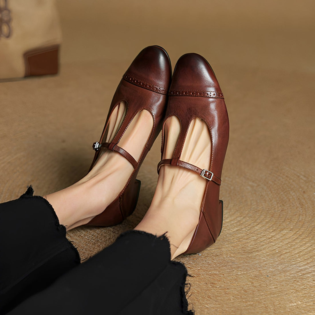 Aayan - Relaxed Flats with Buckle