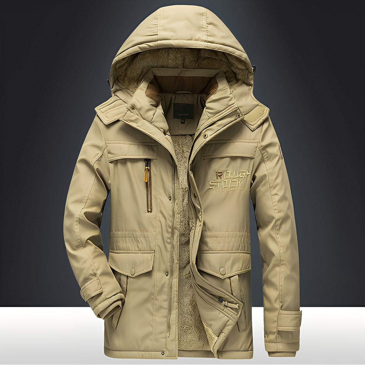 Roydon - Comfortable and durable coat with hood