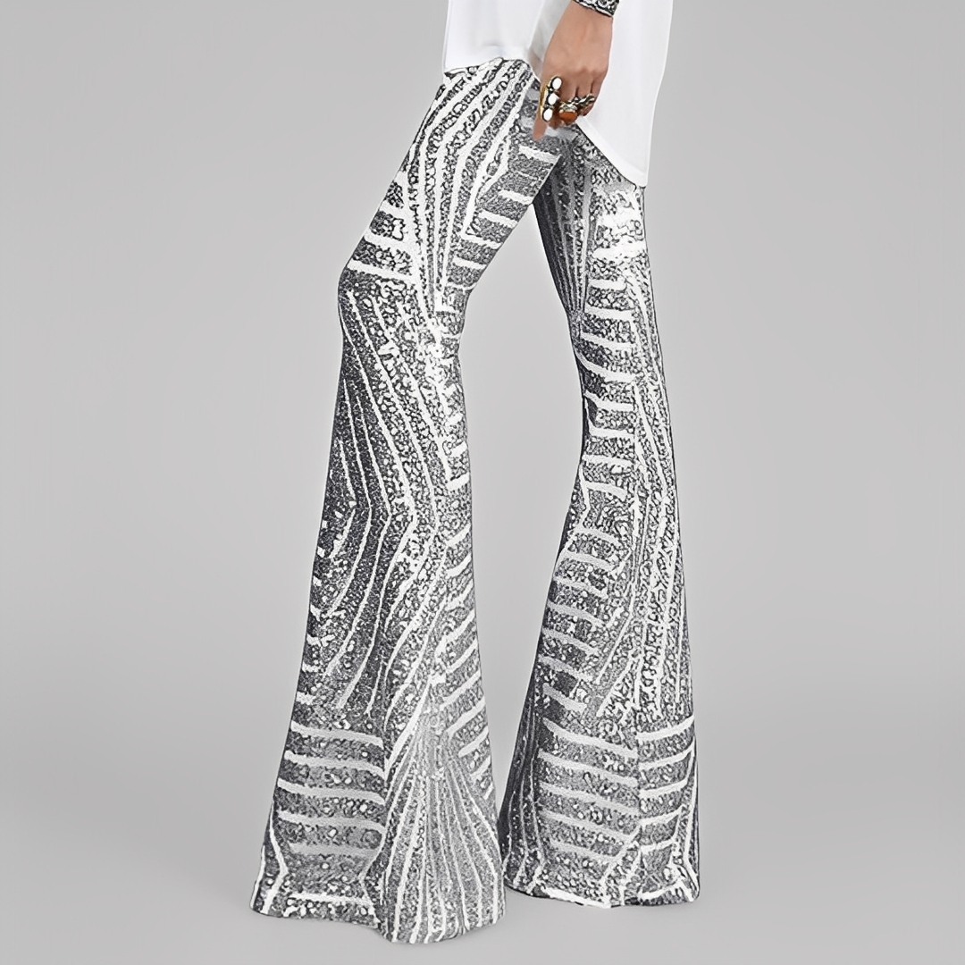 Aaralyn - Fashionable flared pants for women