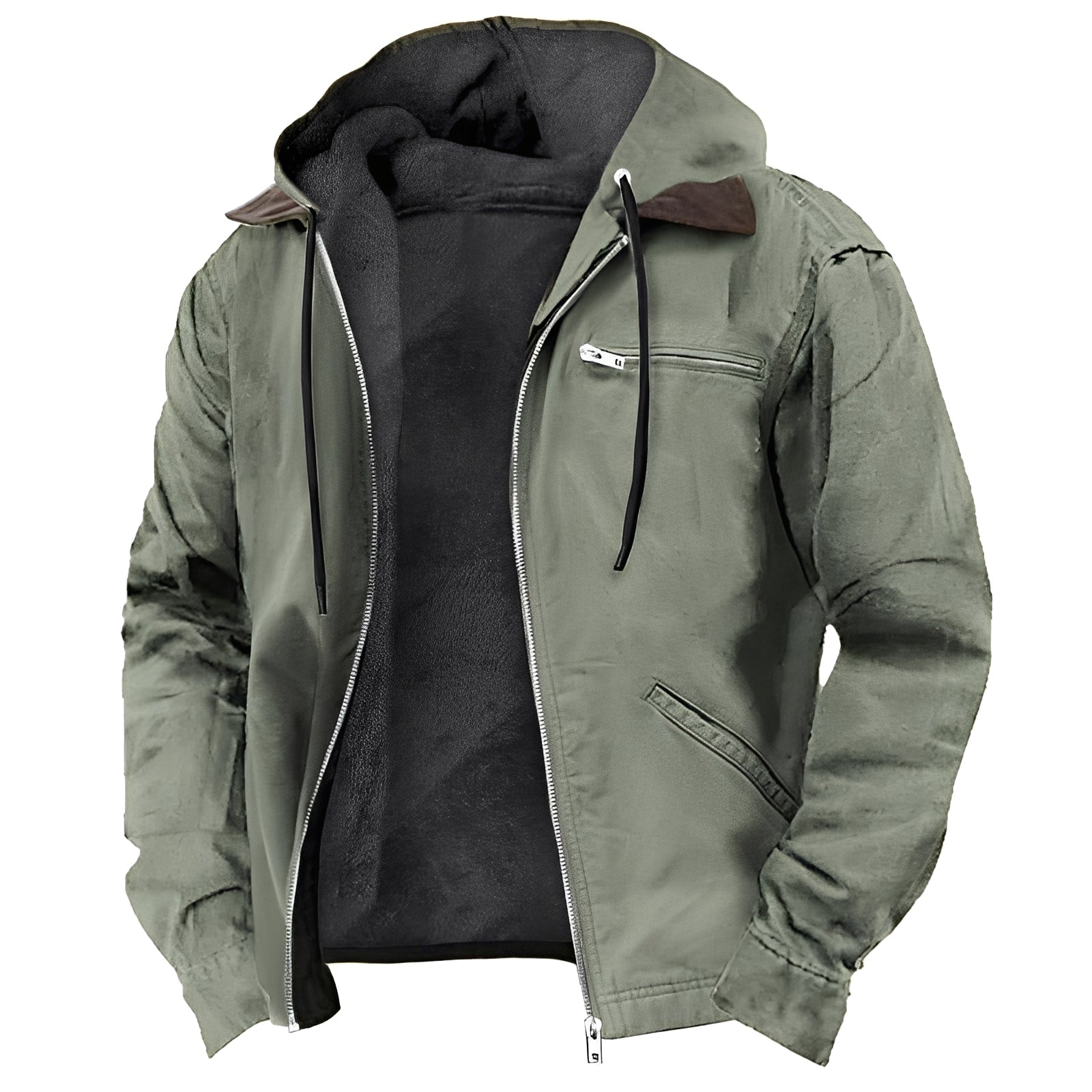 Dwayne - Insulated hooded jacket for men