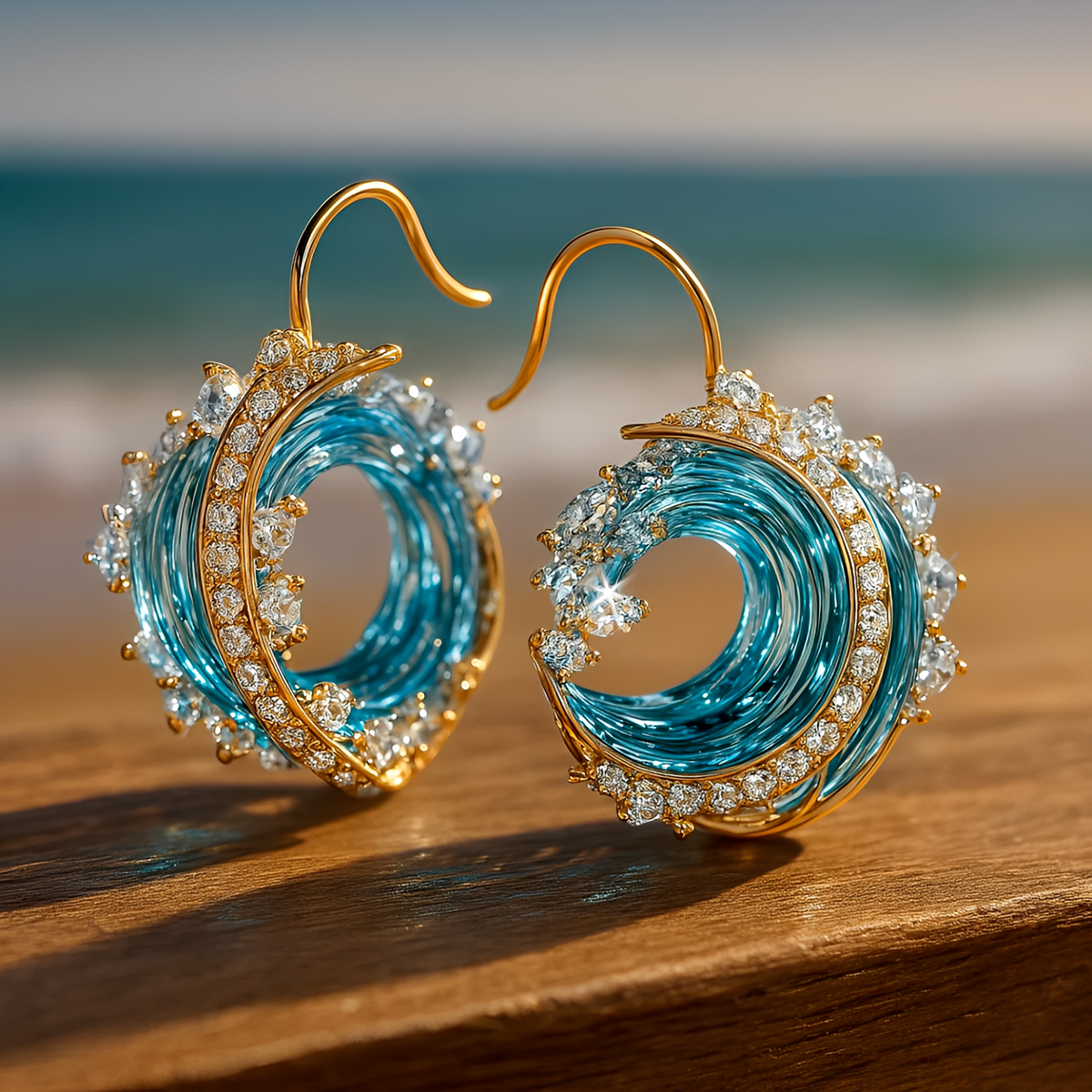 Carmina – Vote of the Ocean Earrings