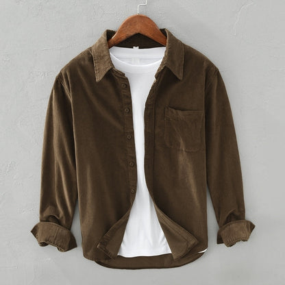 Samuel - Casual Long Sleeve Overshirt for Men