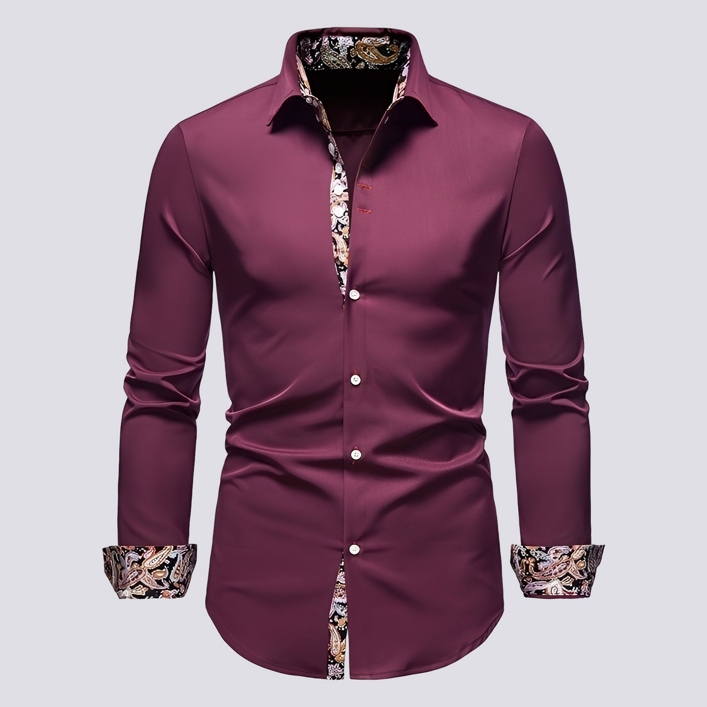 Xander - Stylish and modern long-sleeve shirt for men