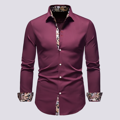 Xander - Stylish and modern long-sleeve shirt for men