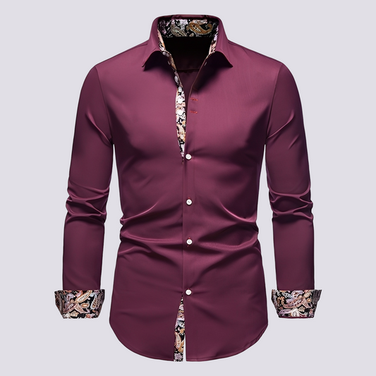 Xander - Stylish and modern long-sleeve shirt for men