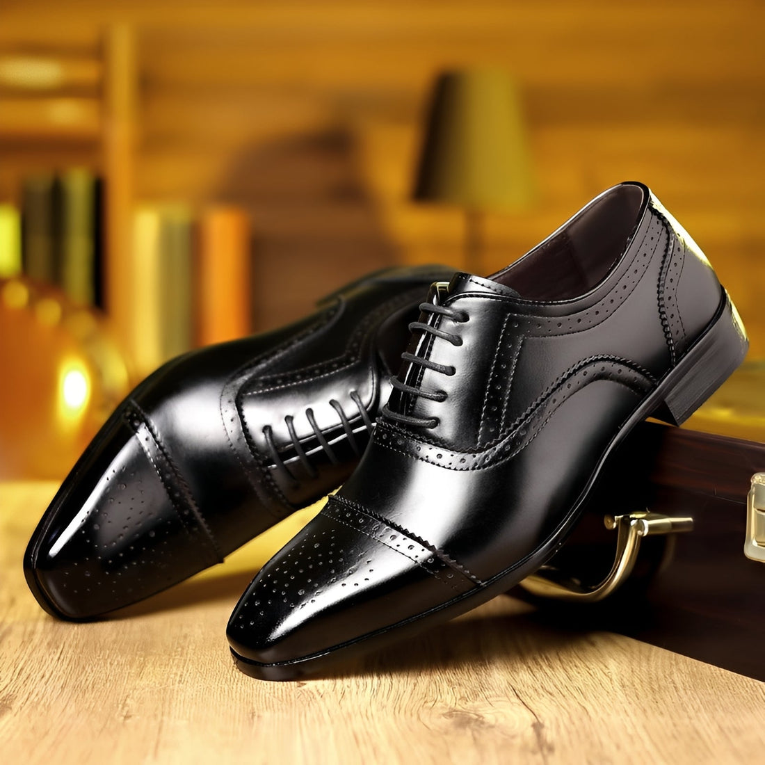 Ronan - Retro pointed shoes for men