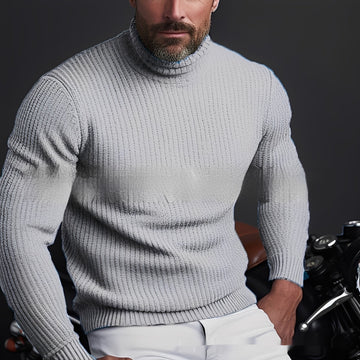 Richard - Warm, Soft Men's Turtleneck Sweater