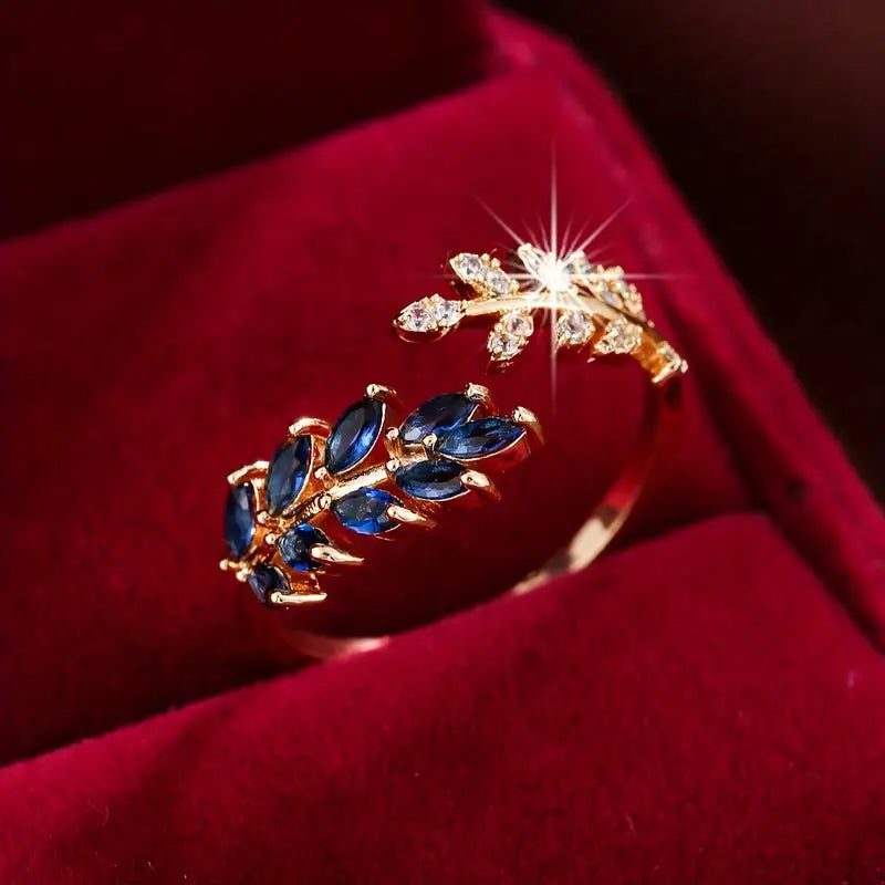 Vivara – Golden Sapphire Ring