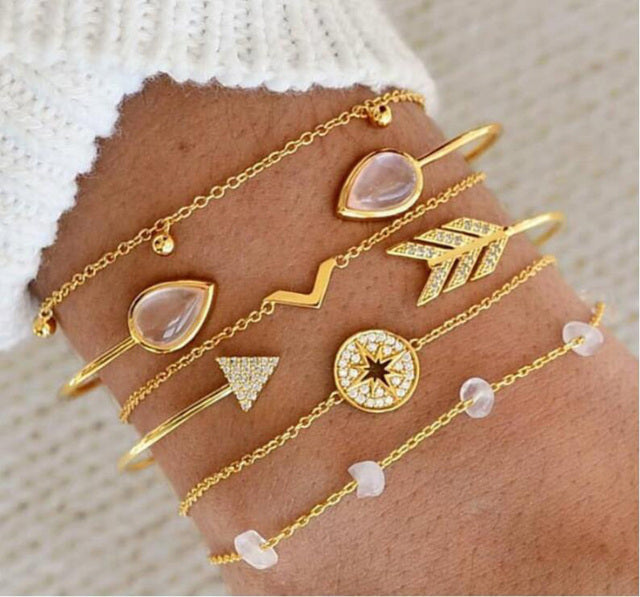 Nola – set of timeless luxury bracelets