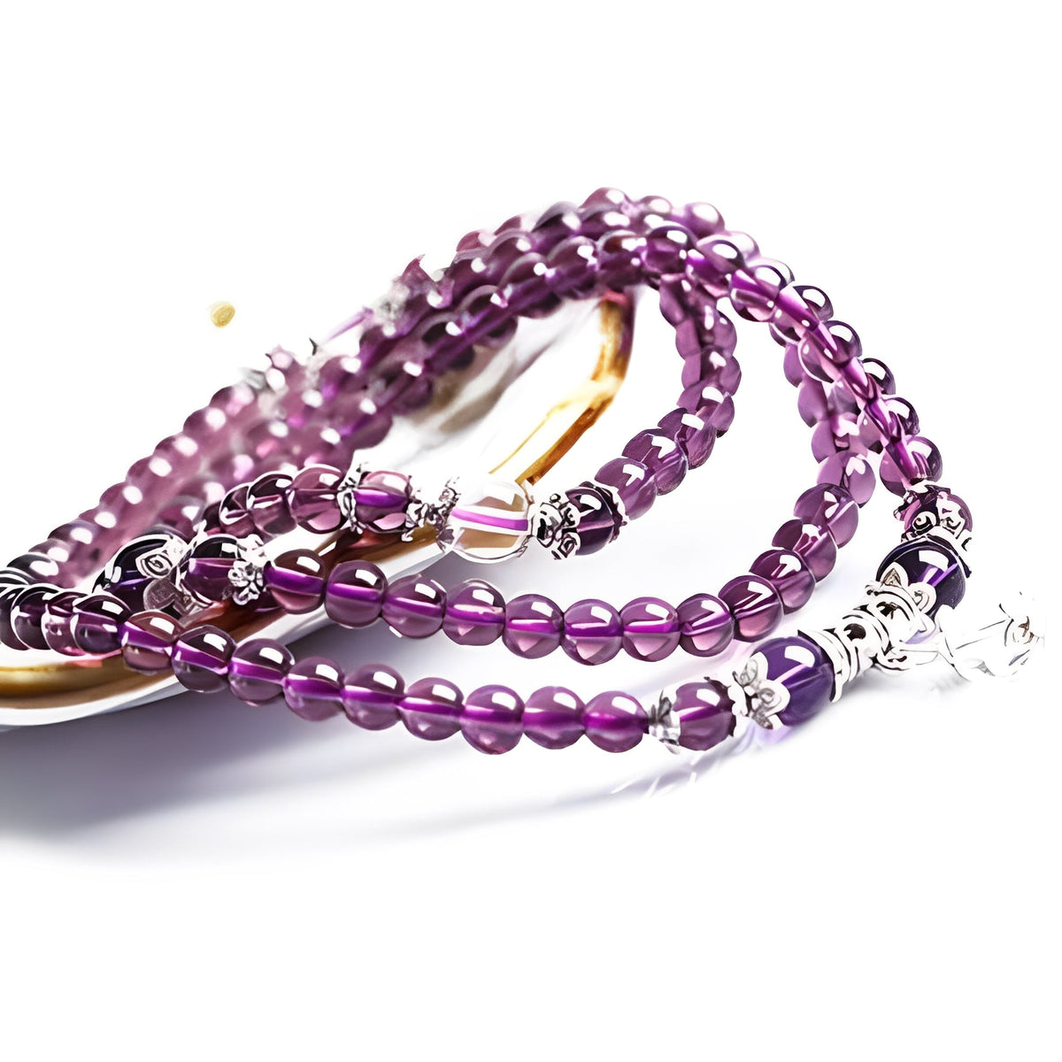 Mia – Amethyst Spiritual Bracelet and Necklace