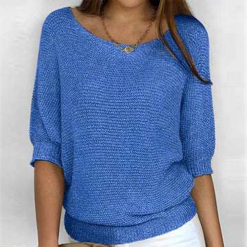Leonie - Stylish Crew Neck Sweater