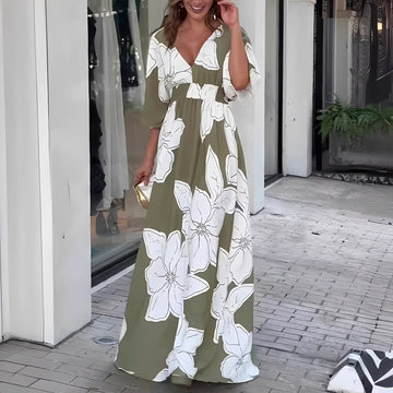 Alessia - Trendy Loose Floral Dress