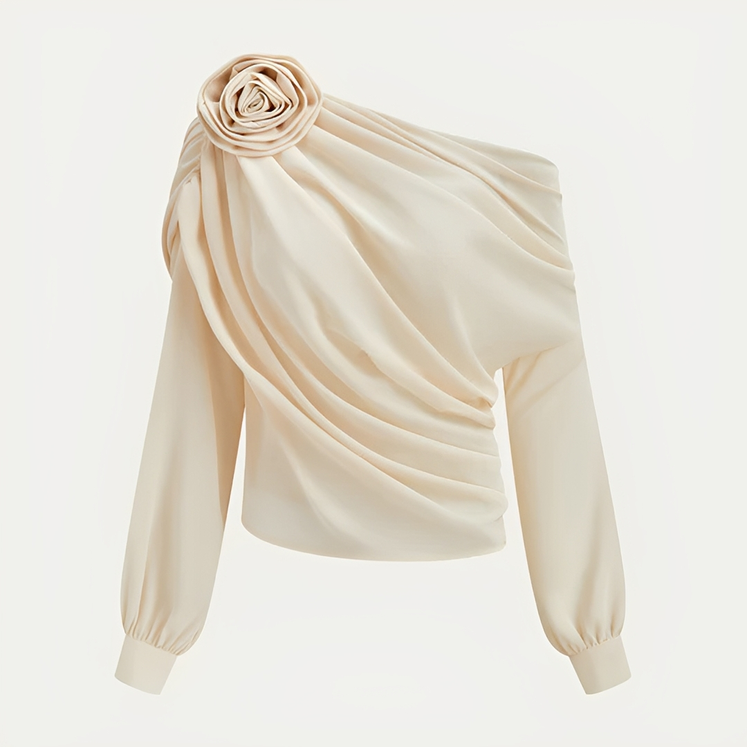 Ellise - Fashionable asymmetrical blouse