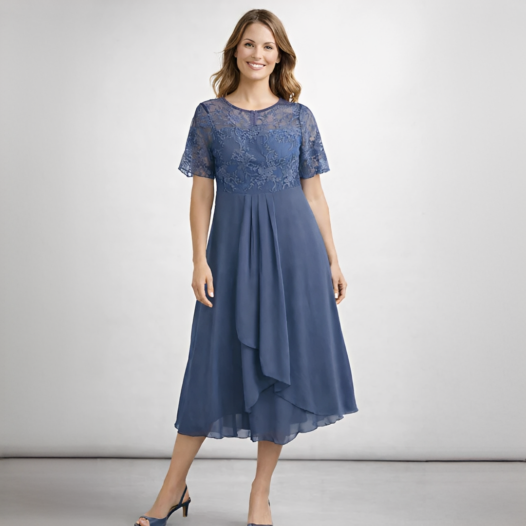 Floraine - Elegant women's dress