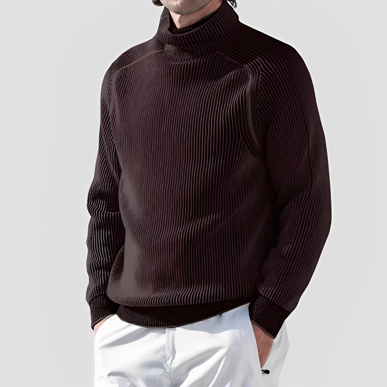 Chadwick - Comfortable Turtleneck Sweater