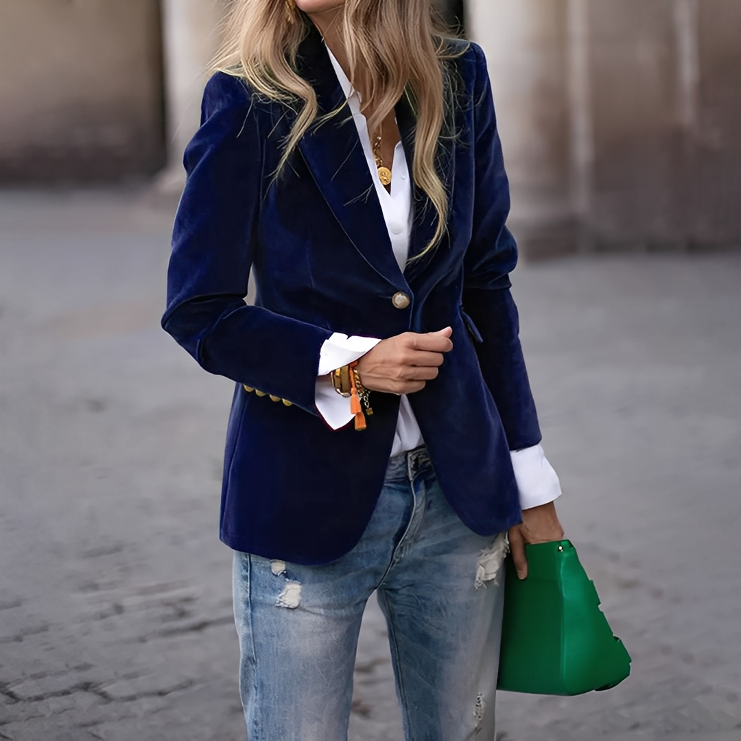 Lyliane - Casual women's jacket with buttons