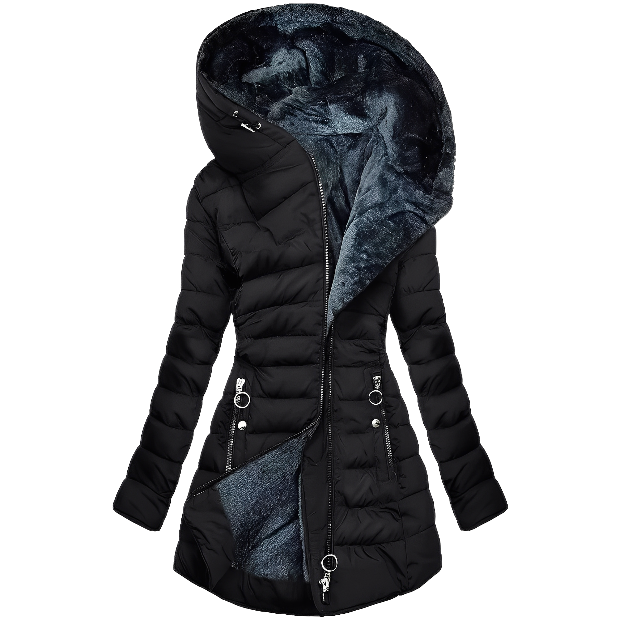 Jasmine - Modern Hooded Jacket
