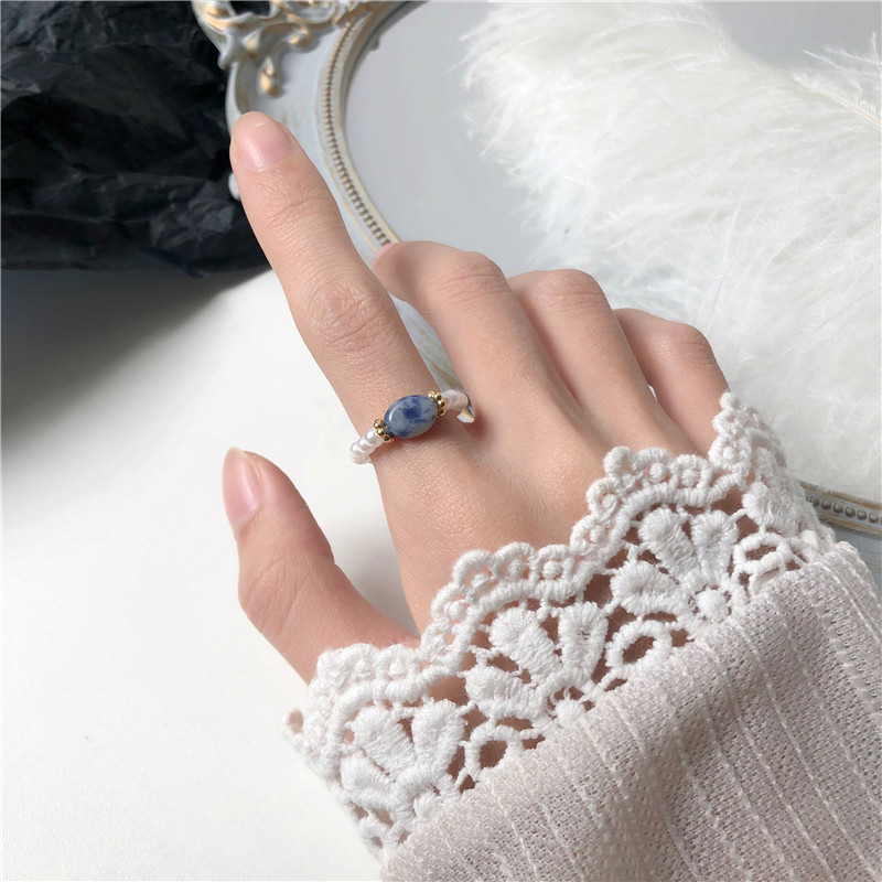 Stone Pearl - Vintage Pearl Ring