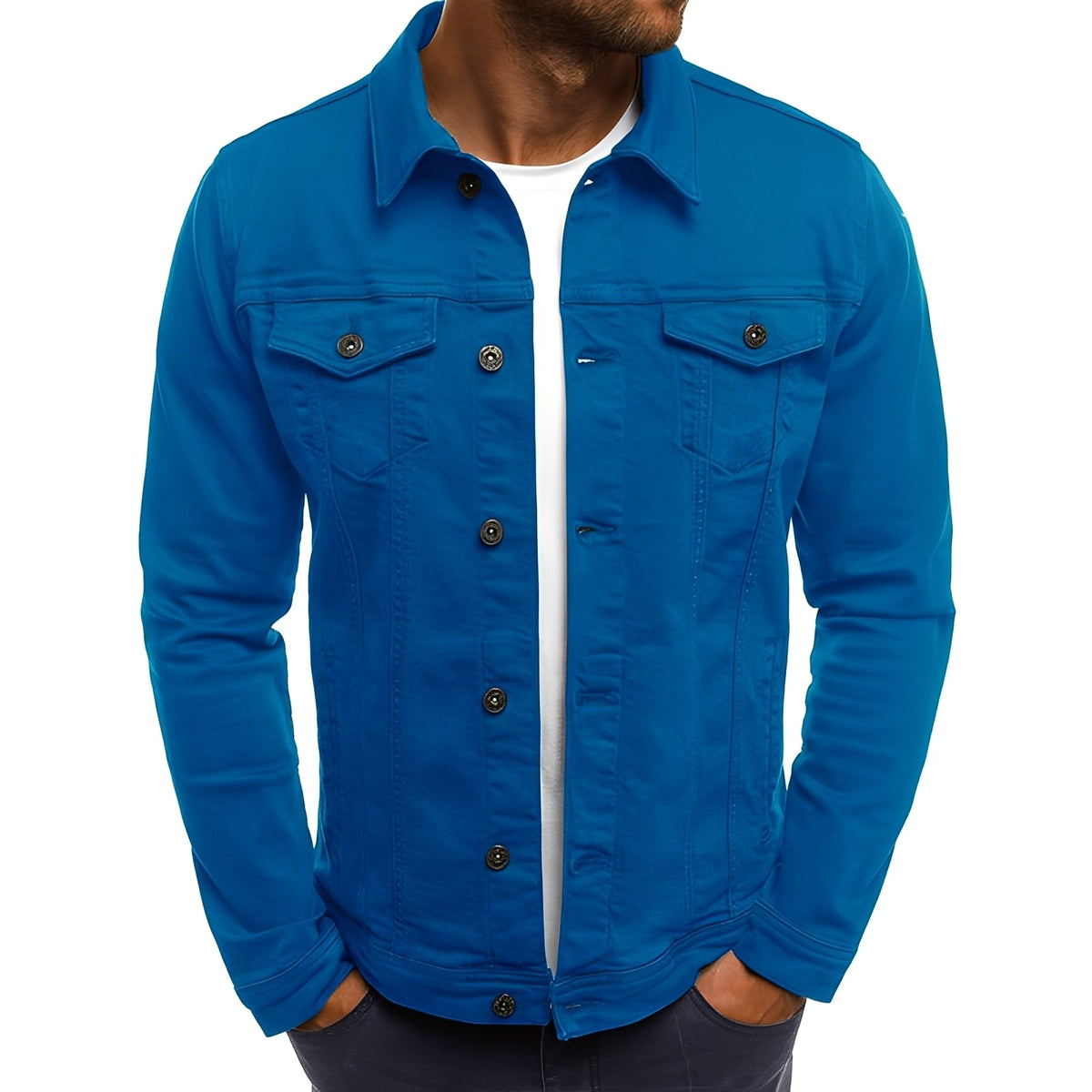 Steven - Sturdy jacket with pockets