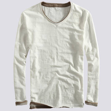 Jack - Stylish Long-sleeved Distressed Shirt