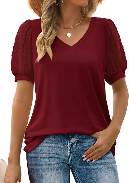 Jessica - Stylish V-neck top for women