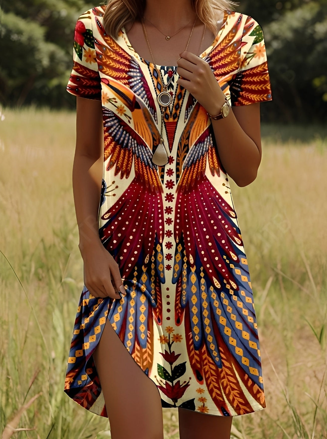 Lyssa - Stylish Printed Dress for Women
