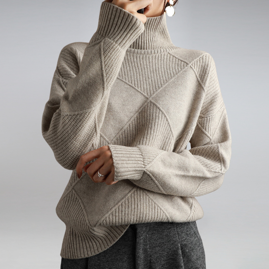 Camille - Elegant turtleneck sweater