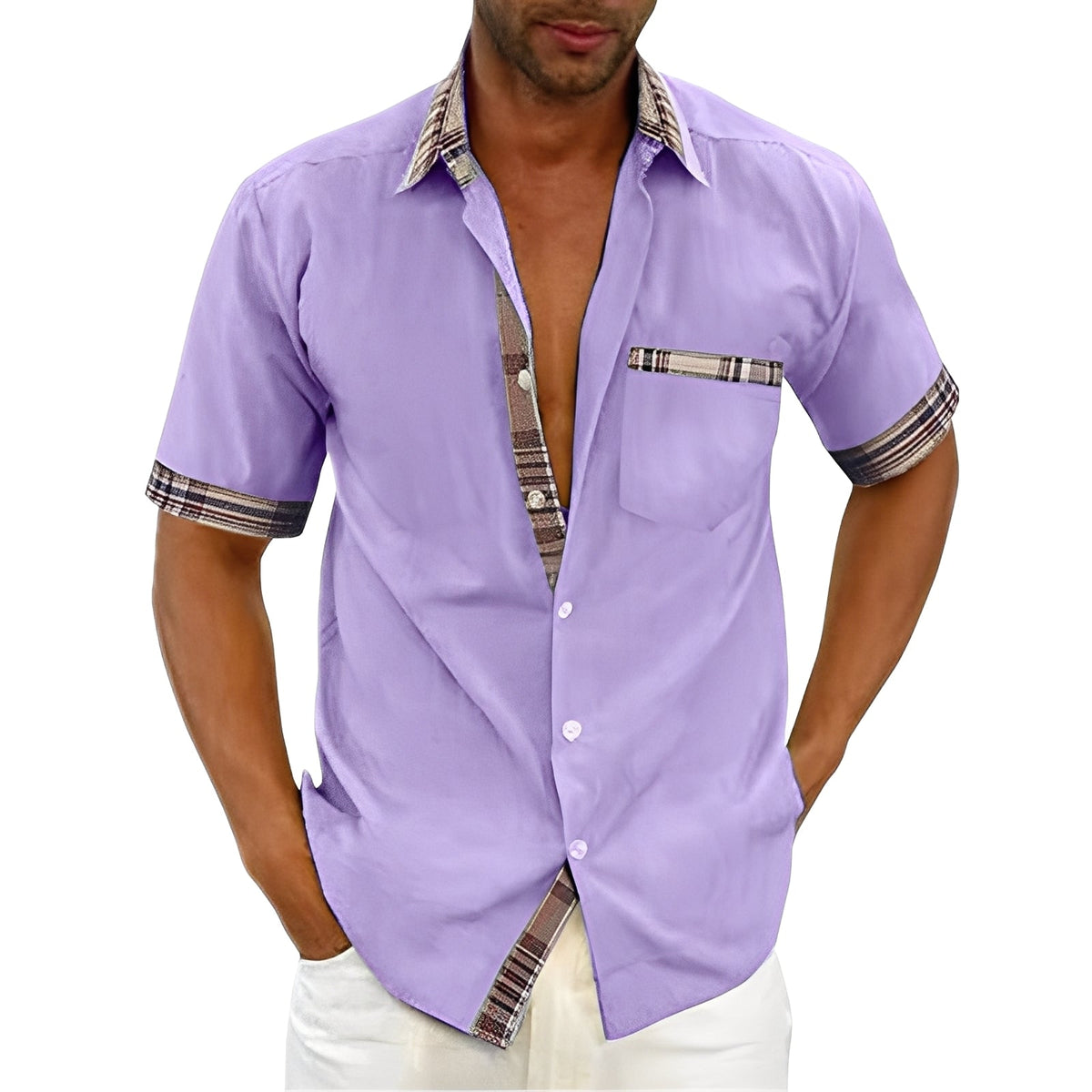 Marvin - Men's Casual Short Sleeve Shirt