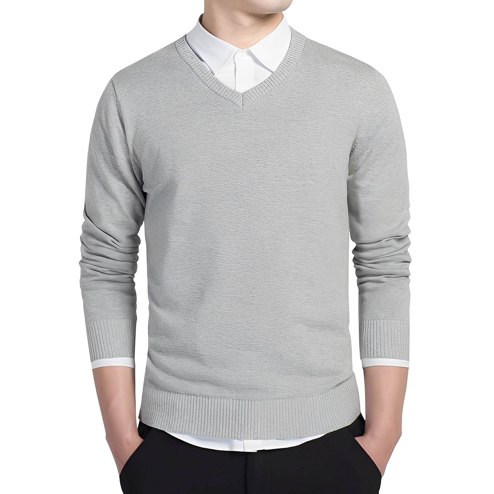 Tom - Cozy V-neck sweater