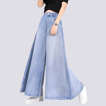 Cassie - Stylish wide-leg jeans for women