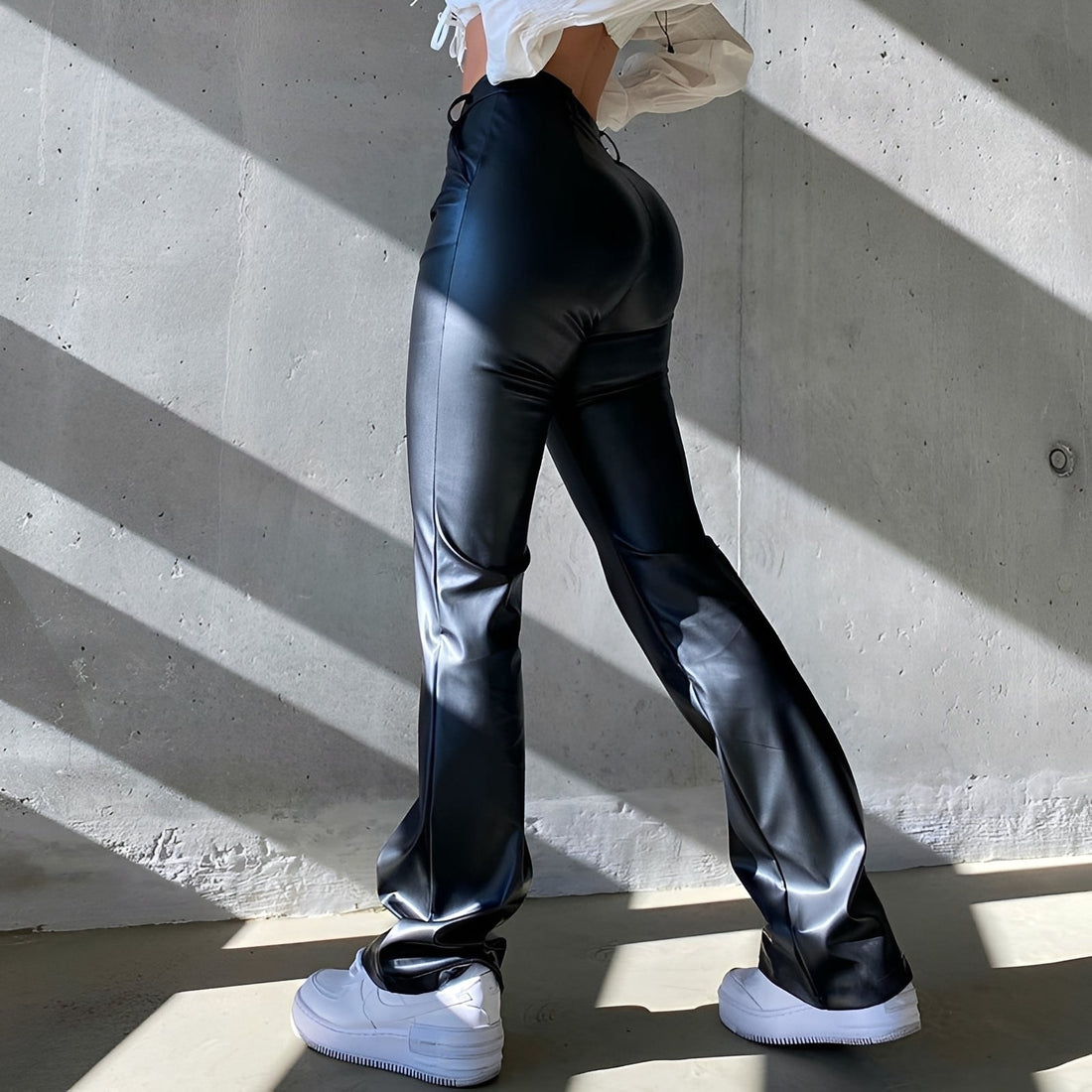 Katerina - Casual High-Waisted Flared Pants