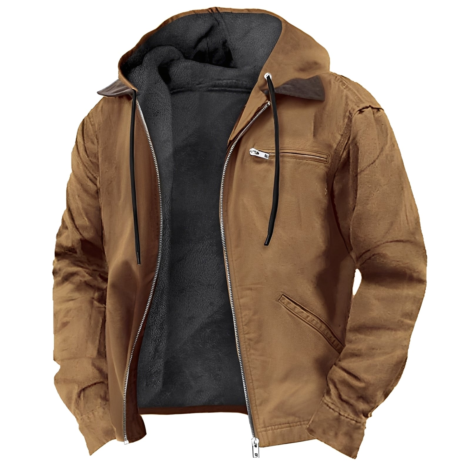 Dwayne - Insulated hooded jacket for men