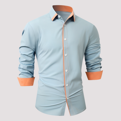 Samuel - Stylish Long Sleeve Overshirt for Men