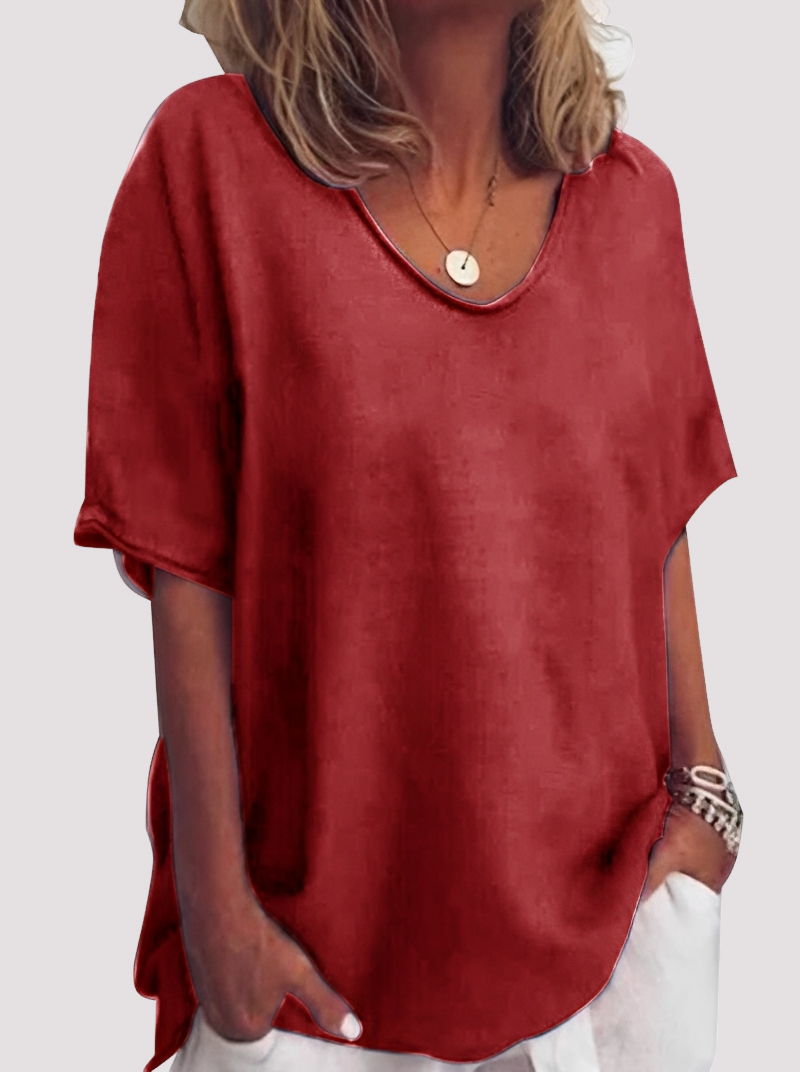 Joanne - Casual, Loose-Fitting Blouse for Women