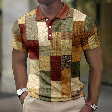 Jimmy - Stylish Print Plaid Shirt